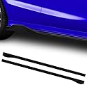 WBWBB Auto Seitenschweller für BMW X1 X2 X3 X4 X5 X6 E84 F48 F39 E83 F25 F26 G02 E53 E70 F15 G05 E71 F16, Seitenrock Flügel Diffusor Splitter Trittbretter Anticrash Bodykit Kratzfest kollisionssicher