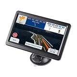 VEVOR GPS Navigator for Car, 7 inch Touch Screen 16GB GPS Navigation System with Lifetime Map Updates, Voice Turn-by-Turn Guidance, Speed and Red Light Warning, Custom Truck Routing, for Car Truck RV