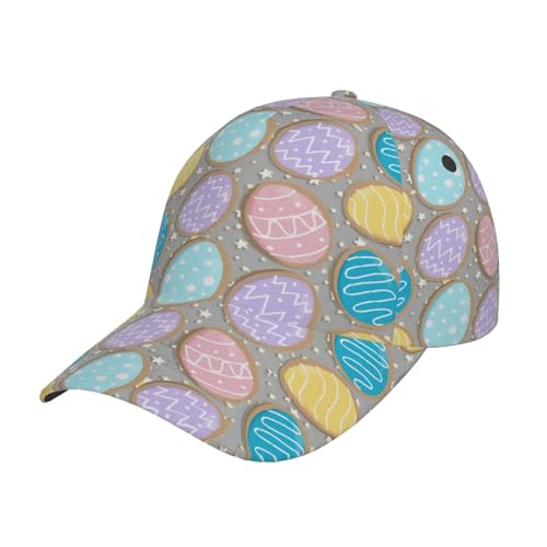 shgwehh Jolie casquette de baseball de Pâques avec lapin de Pâques pour femmes et hommes, casquette réglable amusante pour le jour de Pâques, Pâques __Z60244, taille unique