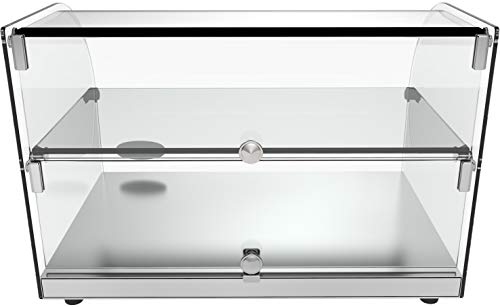 KoolMore - DC-2C 22" Commercial Countertop Bakery Display Case with Front Curved Glass and Rear Door - 1.5 cu. ft. by KoolMore - Image 8