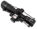 Survival Land 2.5-10x40 Rifle Scope - Illuminated Red & Green Mil-dot Reticle - Perfect as a Hunting Scope, Tactical Scope, Paintball Scope, or Airsoft Scope - Comes with a Class 3 Red Laser.