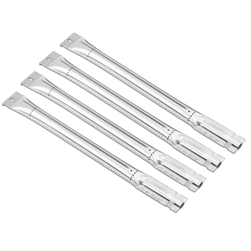 Plowo Stainless Steel Grill Burners Replacement for Charbroil 463248108 463248208 463268007 463268008 463268606 461262407, Thermos 461262407, 15 7/8", 4-Pack by Plowo - Used condition - US$17.82