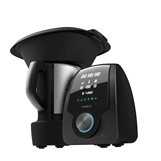 Cecotec Robot de Cocina Multifunción Mambo 8090, Cuchara MamboMix, 30 funciones, Báscula Incorporada, Jarra de Acero Inoxidable de Capacidad 3,3L, Apta para Lavavajillas, Cestillo de Hervir, Recetario