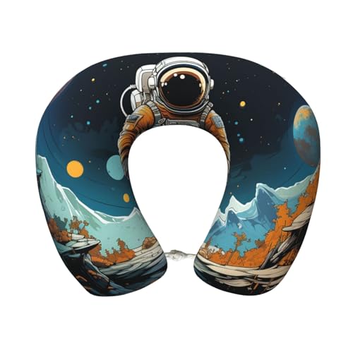 Almohada de viaje espuma viscoelástica tamaño estándar miniatura 1