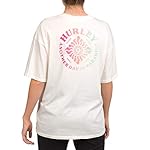 Hurley Womens Belize Washed Oversized Boyfriend Pocket Crew - Image 2