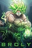  Broly Notebook: Lined Pages Notebook Small Size 6x9 inches / 110 pages / Original Design For Cover And Pages / It Can Be Used As A Notebook, Journal, Diary, or Composition Book.