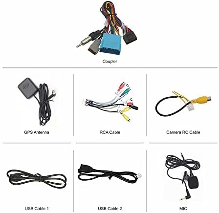 9 Inches Car Radio Receiver Android 10 System for Maruti Brezza 2022 with 2GB/16GB RAM & ROM, Gorilla Glasses/Full HD Display/WiFi/GPS/SWC/CP