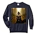 Cat Selfie With Bigfoot Funny Cats Gifts For Men Women Kid Comfort Colors Adult Sweatshirt