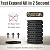 12 Pack Sound Proof Foam Panels for Walls, 12" x 12" x 2" Self-Adhesive Acoustic Panels, High-Density Soundproof Wall Panels for Studio Home and Ceilings (Black)