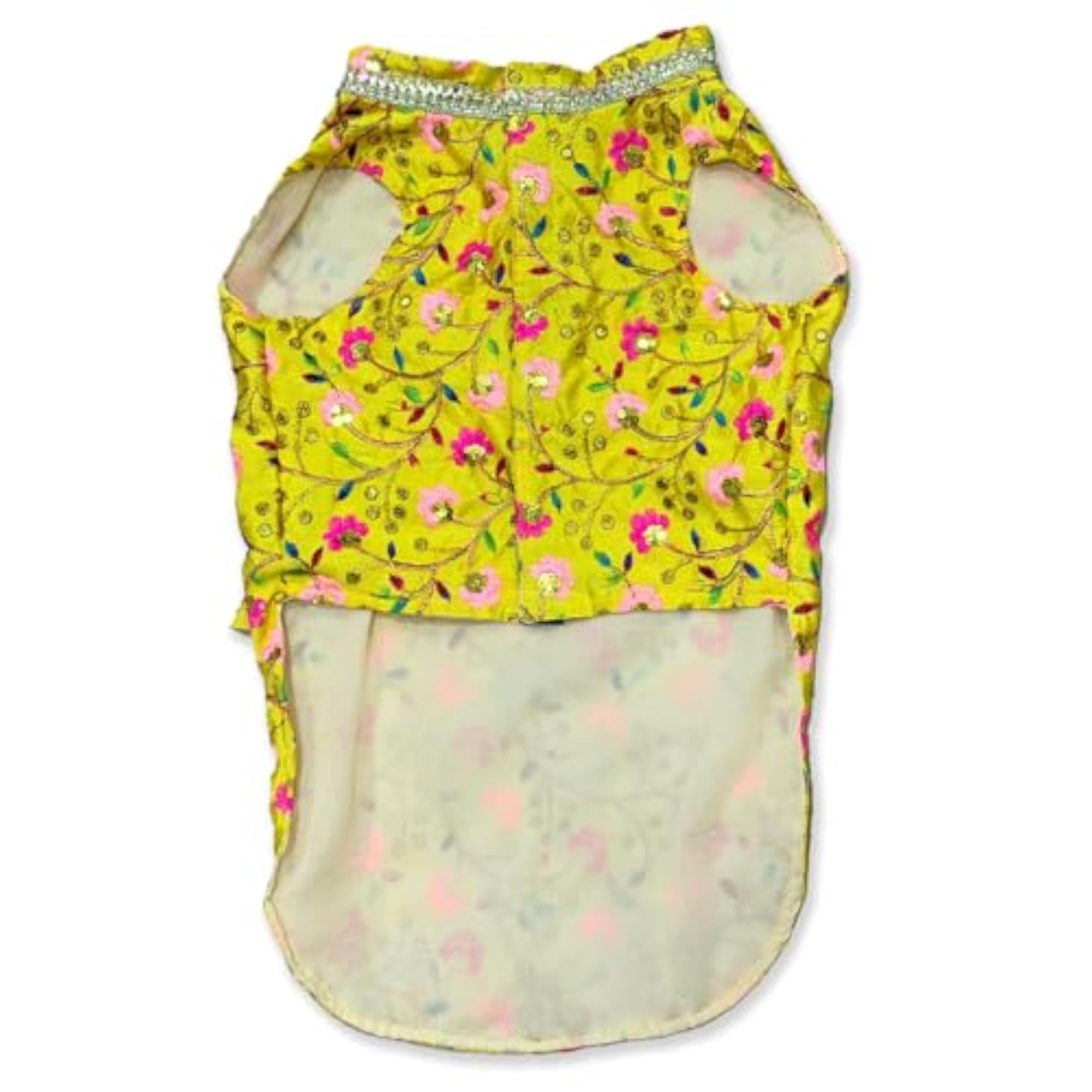 Marigold Yellow Traditional Dog Kurta, Limited Edition