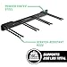GoSports Wall Mounted Ski and Snowboard Storage Rack - 2 or 8 Ski Sizes