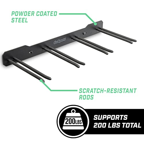 GoSports Wall Mounted Ski and Snowboard Storage Rack - 2 or 8 Ski Sizes by GoSports - Image 4