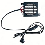 PTC Fan Heater with Switch Control 400W 110V Mini Ceramic Heating Element