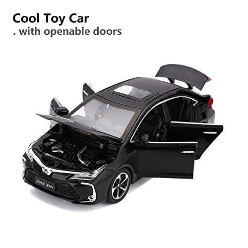 Sasbsc Toy Cars Corolla Model Car Toys For Kids Diecast Pull Back Car With Sound And Light Metal Car Gifts For Boys And Girls #TOP2