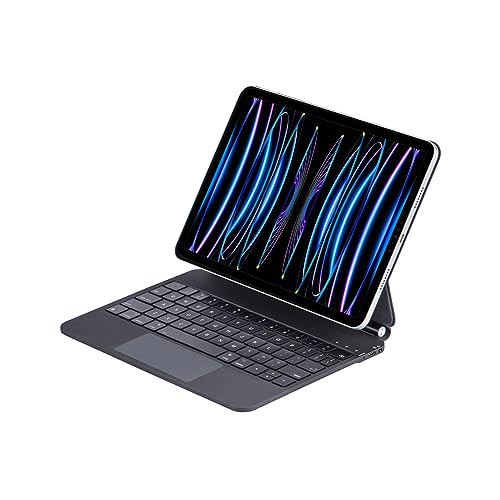 Eisuiyi }WbNL[{[h iPad Pro11 1/2/3/4 iPad Air 11C`/ Air4/ Air5ΉX}[gL[{[hP[X gbNpbht Cz USz t[eBOfUC I[gX[v@\ F̃o