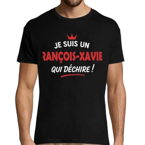T-Shirt Homme Francois-Xavier original : le cadeau fête des pères idéal
