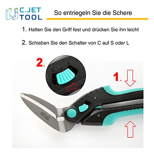 Teppichschneider C.jet Tool Teppichschere für präzises Schneiden