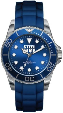 Steel Ladies Wristwatch Quartz Analog Time Originals Blue STF004