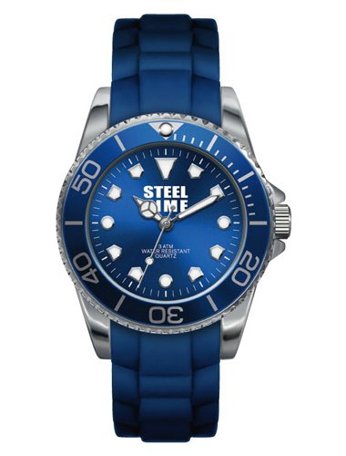 Steel Ladies Wristwatch Quartz Analog Time Originals Blue STF004