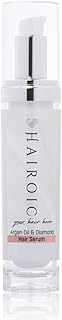 HAIROIC Anti Frizz Hair Serum & Heat Protectant for Hair, lightweight hair serum with Vitamin E, A and Moroccan Argan Oil,...