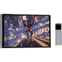 7 inch 60Hz Streaming Gaming Handheld, 0 Latency 100ft Wireless Game Console Monitor Touchscreen for PC,Xbox,PS5/4,SwitchV3 SE