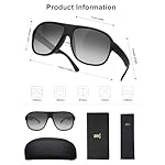 SOJOS Trendy Floating Polarized Aviator Sports Sunglasses for Women Men,Retro Shades for Fishing Surfing Boating SJ2336 - Image 5