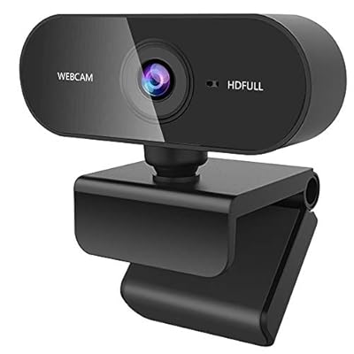 Guijiyi Cámara Web Full HD,Webcam para PC,USB Plug and Play,con Micrófono con Reducción de Ruido,para Computadora Portátil, Videollamadas (A(1080P)) | Ya disponible en tu tienda friki favorita! En mundofriki.es!
