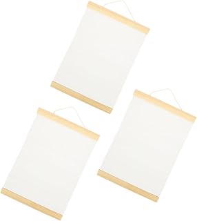 Gadpiparty 3pcs Double-Sided Cotton Painting Canvas for Kids Blank Art Supplies for DIY Acrylic and Watercolor Painting for Preschool and Art Activities