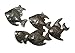 Handmade Haitian Metal Art Fish Under Water 14" X 8" and 5" X 5"