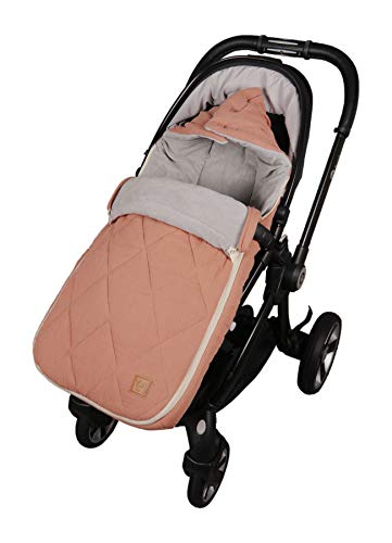 Kaiser 65783 Annabel Sommer Fußsack 100% Baumwolle (Peach Bloom)