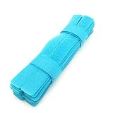 Pasow 50pcs Cable Ties Reusable Fastening Wire Organizer Cord Rope Holder 7 Inch (Sky Blue)