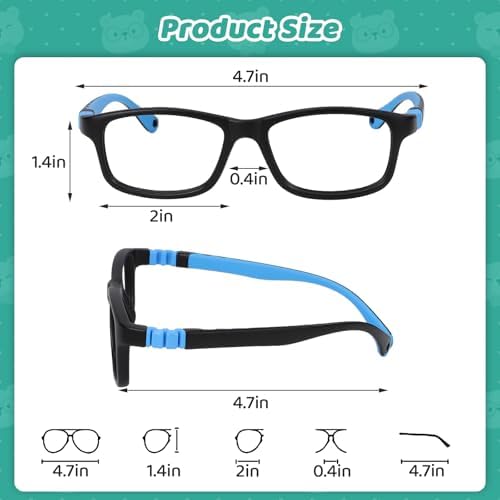 BiBiBear Toddler/Kids/Teens Glasses — 사진 7