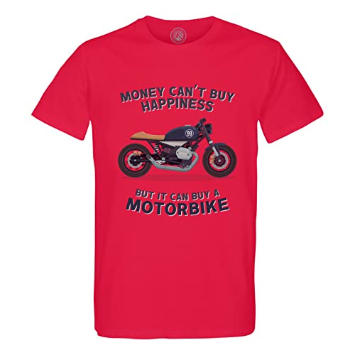 T-Shirt Homme Col Rond Sport Motorbike Confortable Vêtement Moto