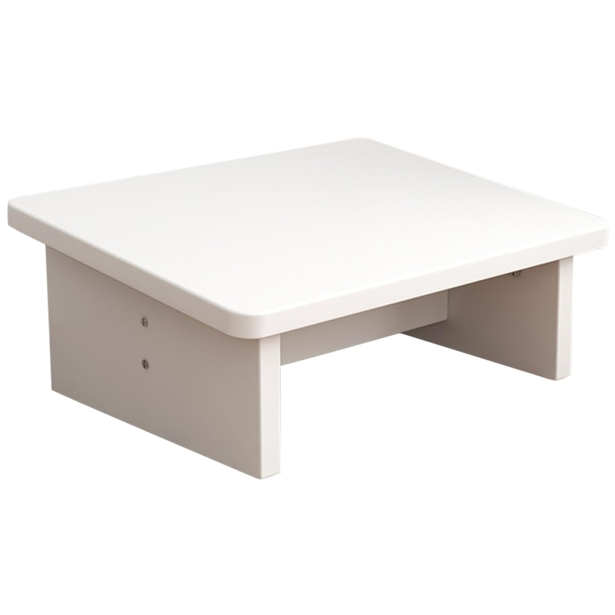 BETOOKY Sgabello Poggiapiedi in Legno Naturale 30 Cm Antiscivolo, Sedile Ergonomico Inclinato per Ufficio e Casa, Poggiapiedi da Scrivania per Adulti Supporto Comfort