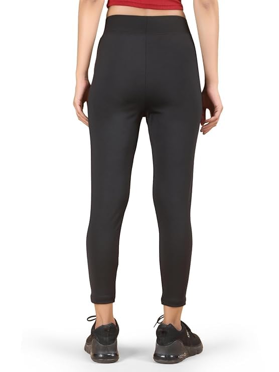 Image of Gym Jeggings for Women Gym Tights for Women Yoga Workout Leggings for Woman high Waist Tights for Woman Gym Yoga Workout Legging for Girls Lycra Fabric All Season Wear
