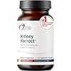Designs for Health Kidney Korrect - Herbs + Mushrooms for Kidney Support - Vegan, Non-GMO Supplement (60 Capsules)
