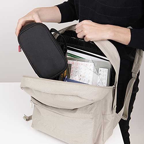 Miniatura 6 de Tatay Bolsa Termica Porta Alimentos Impermeable - Urban Food Mini 1,5l Fiambrera Hérmetica 0,5l Incluida Triple Capa Aislante Cuerpo Semirrígido Bolsillo Interior 21,5x9x12 Cm, Negro