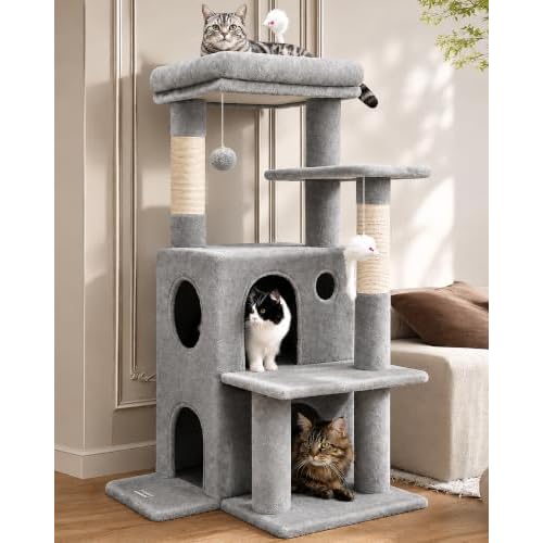 Large Cat Tree Tower for Indoor Use