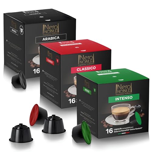 Nero Nobile Dolce Gusto Coffee Capsules Variety Pack