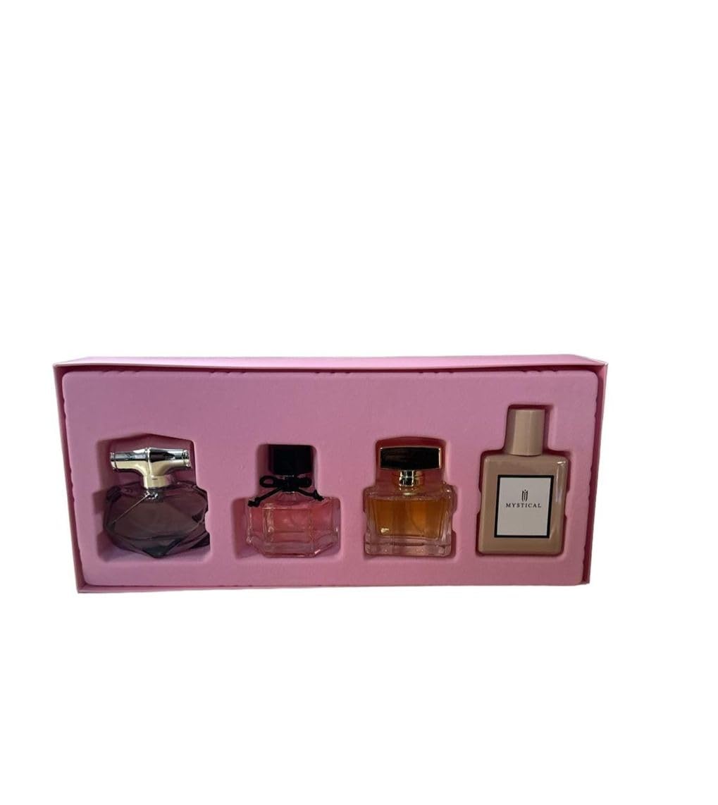 mini perfume PINKセット4本 Mystical Pink Gift Perfume Set for Her - 30 ml x 4 : Amazon.co.za