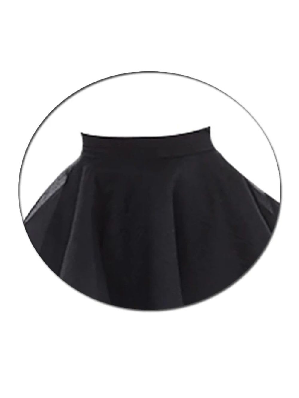 Falda Corta De Mujer - Faldas De Malla Sólida para Mujer Verano Cintura Alta Elegante Vestido De Bola Faldas Estilo Moda Una Línea Mini Falda