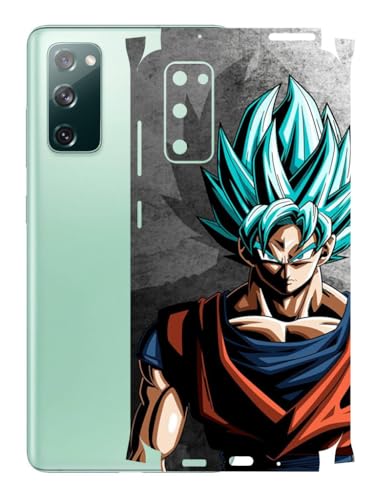 Image of AtOdds - Compatible for Samsung Galaxy S20 FE Mobile Back Skin Rear Screen Guard Protector Film Wrap (Coverage - Back+Camera+Sides) (Anime-4)