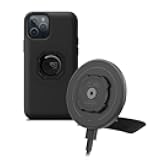 Quad Lock Adhesive Dashboard/Console Car Phone Holder Kit with MAG Wireless Charging Head V2 and MAG Phone Case for iPhone 12/12 Pro