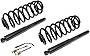 Dorman 949-514 Rear Air Spring to Coil Spring Conversion Kit Compatible with Select Cadillac / Chevrolet / GMC Models