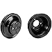 BBC Black Pulley Set, 2-Groove Upper/3-Groove Lower, Long Pump