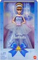Mattel Disney Princess Cinderella Birthday Collectible Fashion Doll, Inspired by Disney Movie, Special Occasion Gifts for Kids & Collectors