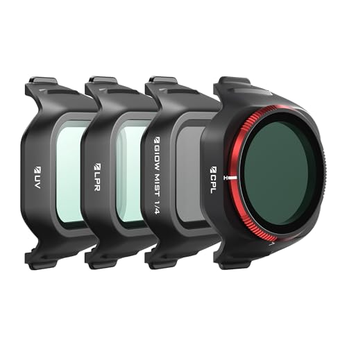 Filtros Diarios Freewell para DJI Mini 5 Pro Kit UV CPL LPR Glow Mist