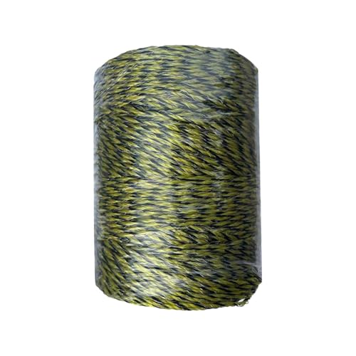 Pastor Electrico, Cerca eléctrica de alambre de polietileno resistente al desgaste, práctica, cómoda, resistente, multiusos, 400 m, for perros, pastos, ovejas y ganado