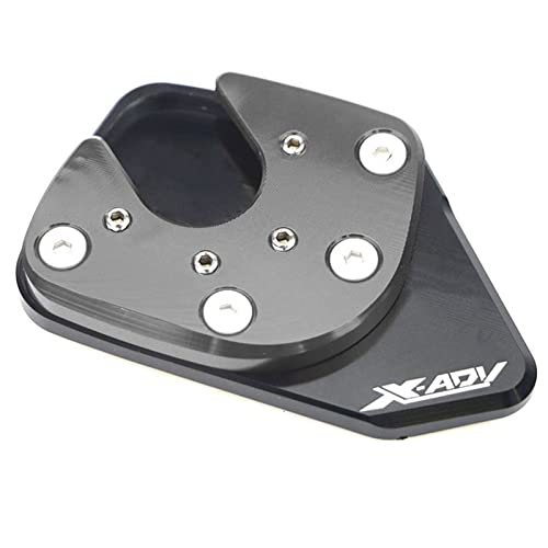 �L�b�N�X�^���h�v���[�g �ɓK������z���_X-ADV XADV 750 2017 2018���[�^�[�T�C�N��CNC�T�C�h�X�^���h���L�@�L�b�N�X�^���h�G�N�X�e���V�����v���[�g���L�@�p�b�h�p(Titanium)