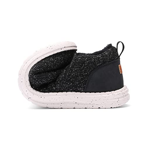 Bruno Marc Men's Suede Warm Comfortable Slippers Indoor Outdoor Slip On Shoes, Black, Size 10.5, Sbsl2210M #TOP3